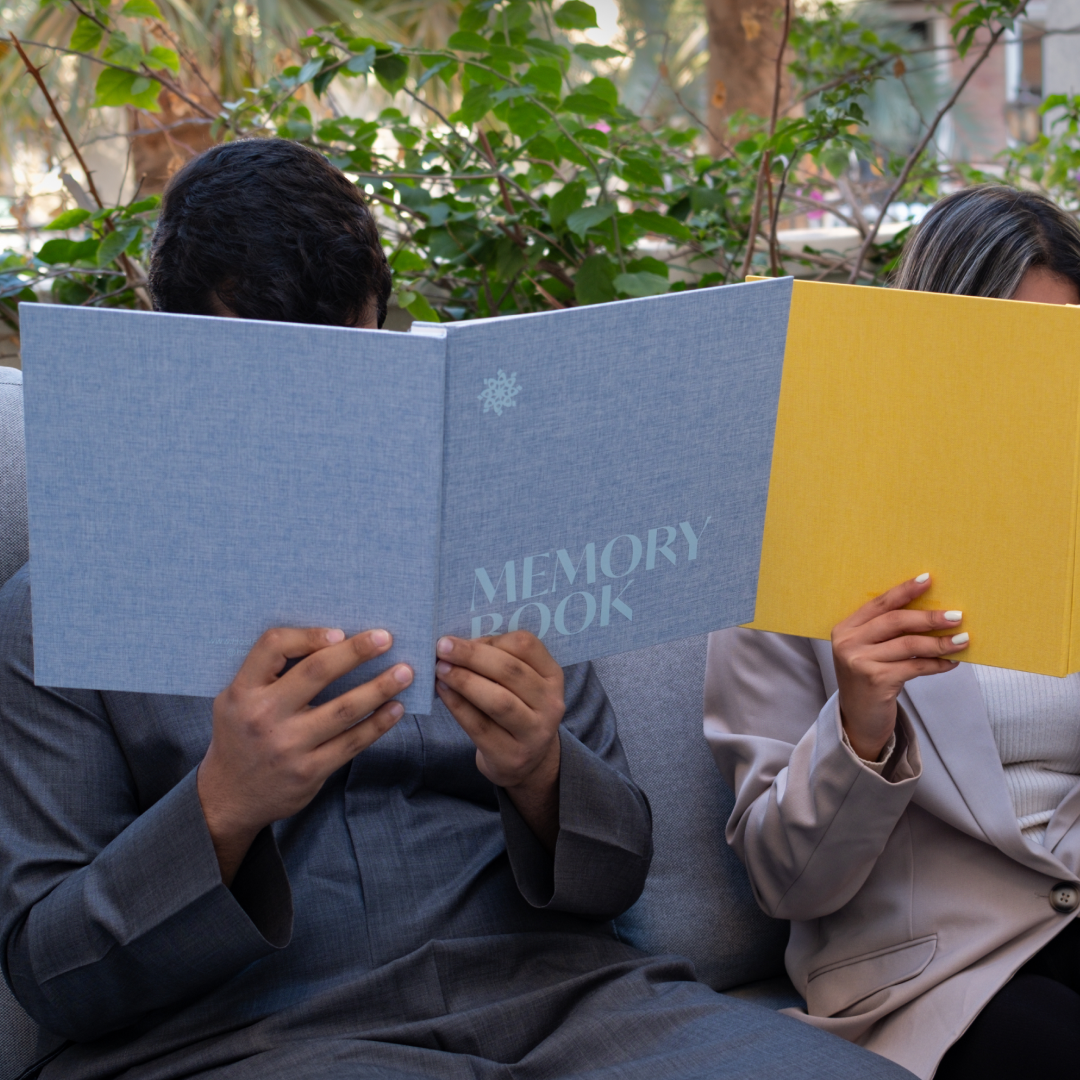 Linen Memory Book Photo Album