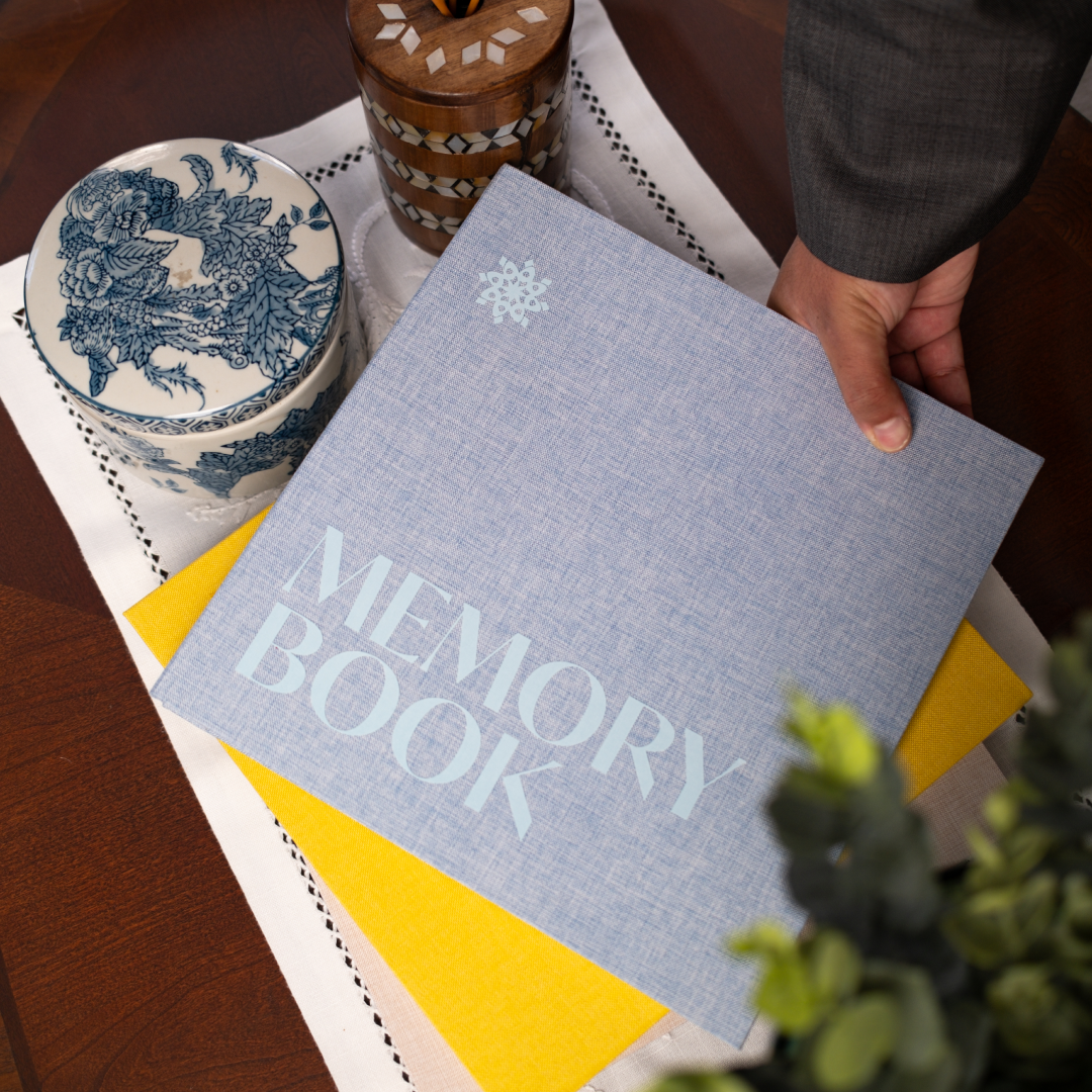 Linen Memory Book Photo Album