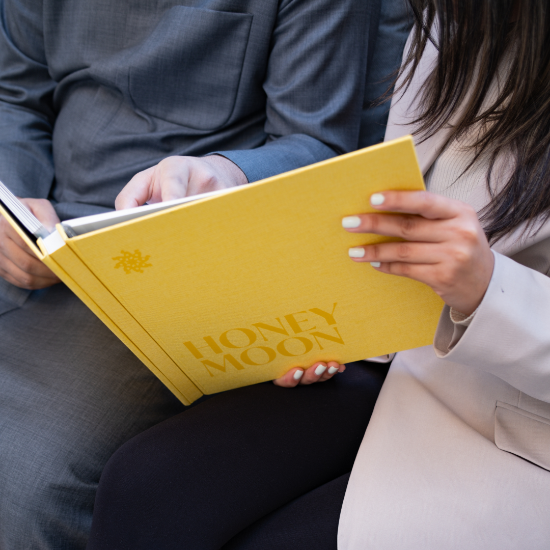 Linen Honeymoon Photo Album