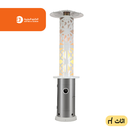 دفاية أنبوبية - أبيض